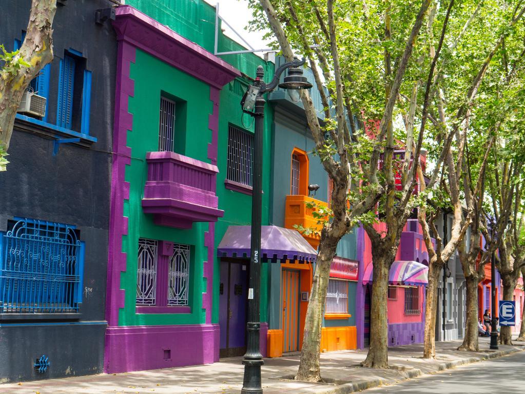 Hostal Caracol Santiago del Cile Esterno foto