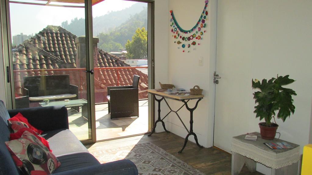 Hostal Caracol Santiago del Cile Esterno foto
