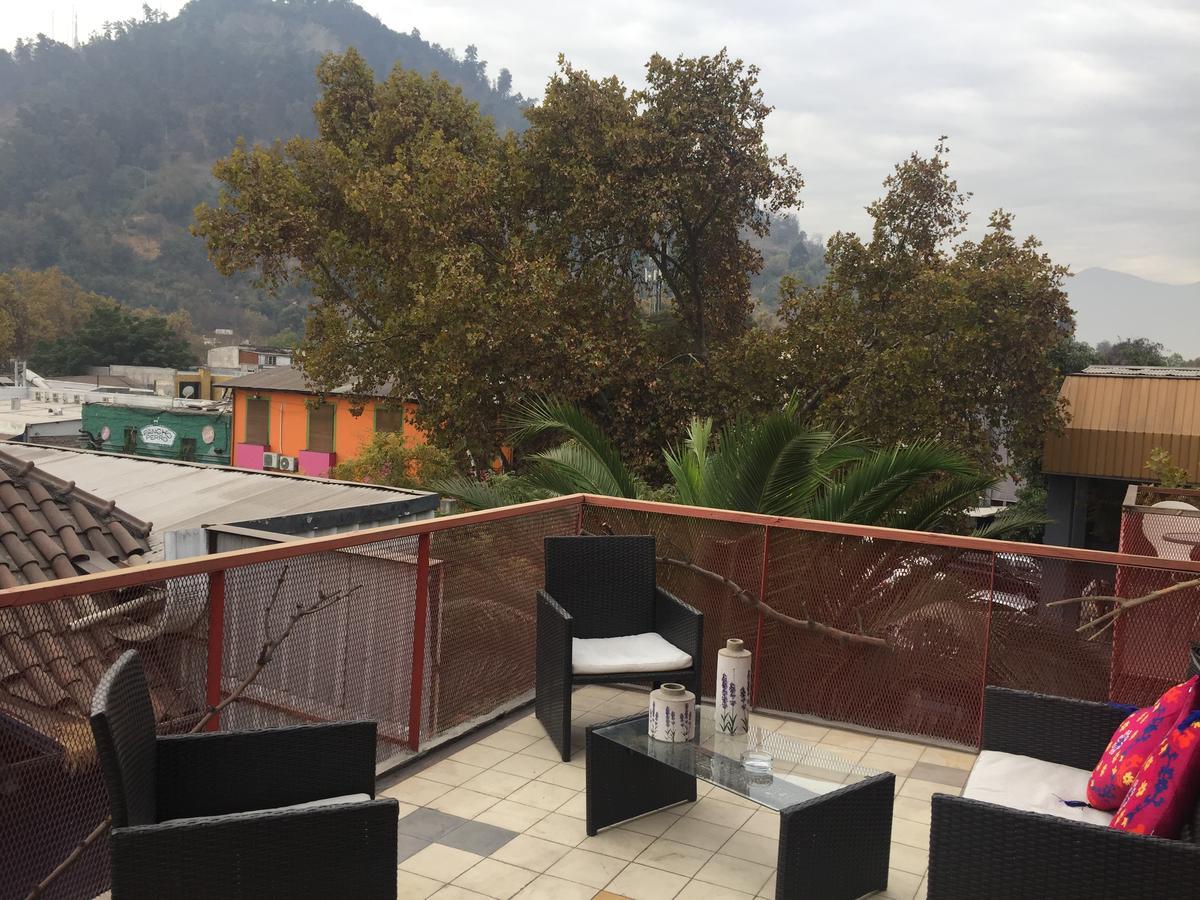Hostal Caracol Santiago del Cile Esterno foto